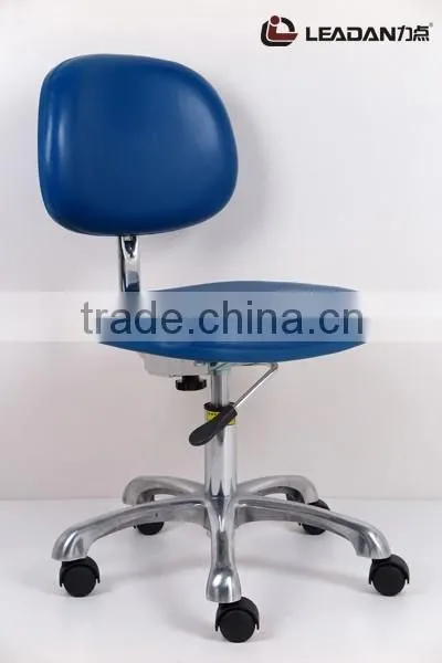 ESD Anti Static Chair Lab Cleanroom Chair PU Leather Chair photo-4