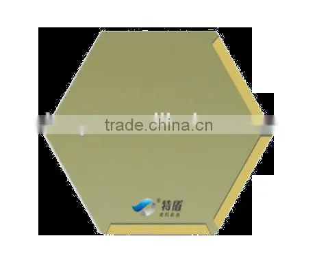 Rectangular shaped Aluminium Shingles Roof