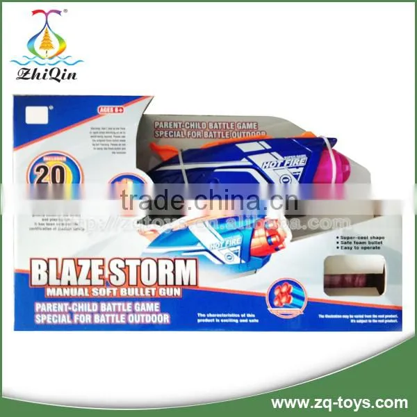 ABS Safe Material Children Outdoor Game Cheap Nerf Gun Wholesale photo-2