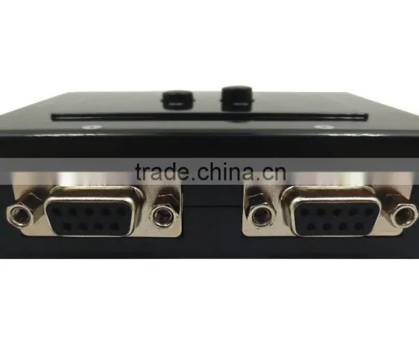 Serial Port Manual Share Switch 2 Port RS232 Switch for Printer and Scanner Business photo-4