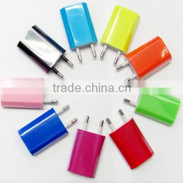 High Quality Single Usb Power Charger 5v 1a ac Wall Charger Usb for Iphone photo-3