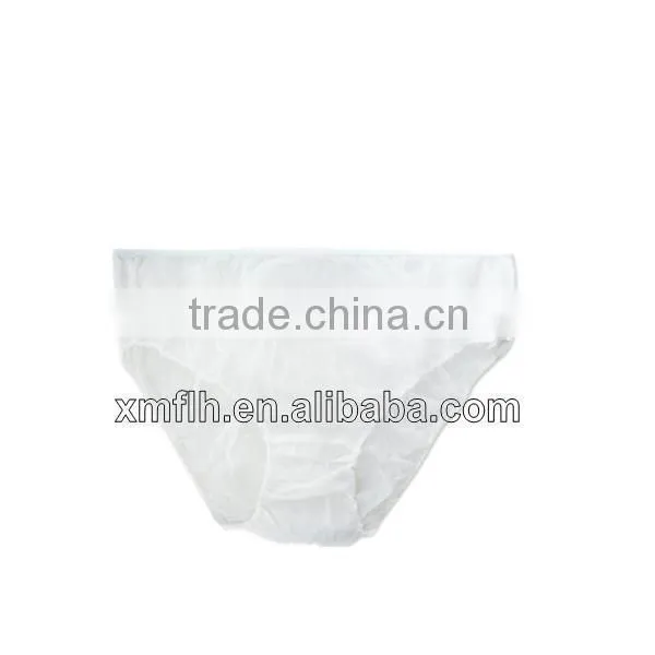 Disposable Nonwoven Briefs for Women,7pcs/opp Bag photo-2