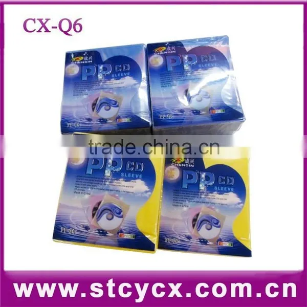 pp cd Sleeve Dvd Organizer Storage Vcd Bag Plastic CD Sleeve PP Non-woven CD Sleeve Colorful photo-6