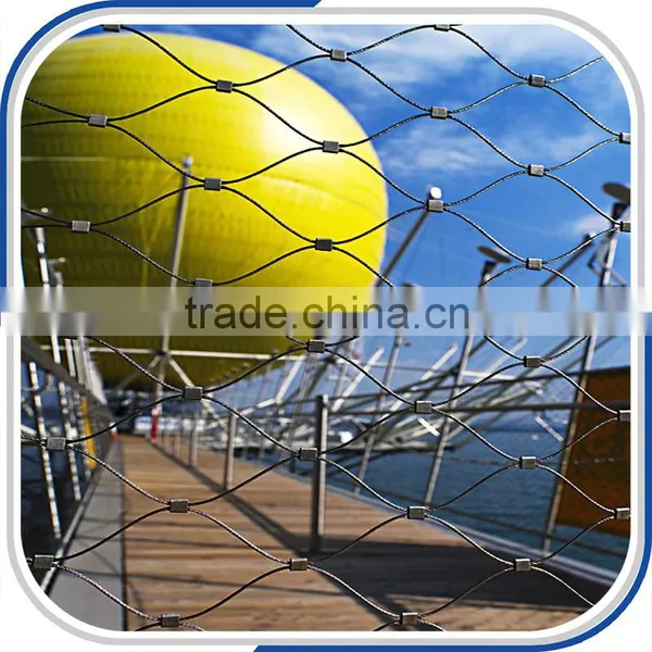 304/316L Ferruled Stainless Steel Wire Rope Mesh for Zoo Bird Cage Quality Choice photo-4