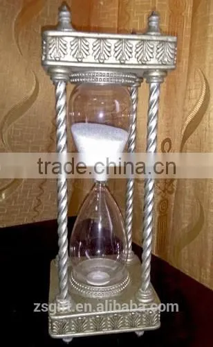 Fancy Sand Timer- Art Glassware Glass Sand Timer Sand Clock Hourglass photo-2