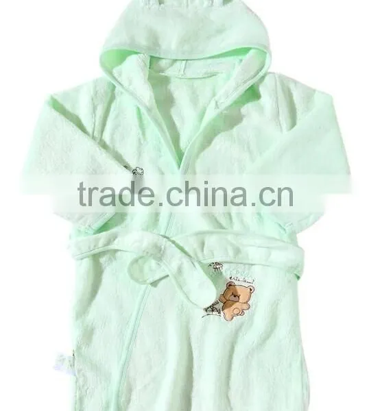 Jinhua Wholesale Hooded Cheap Coral Fleece Cute Baby Bathrobes Quality Choice photo-5