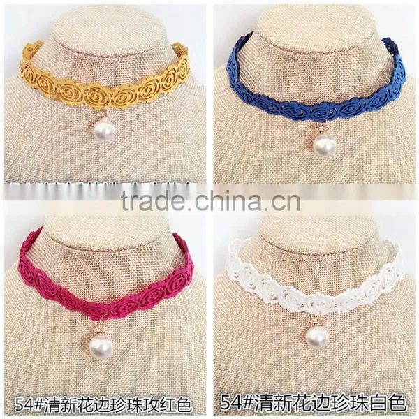 IN STOCK Double Layered Woman Hot Sexy Charm Chocker Necklace photo-5