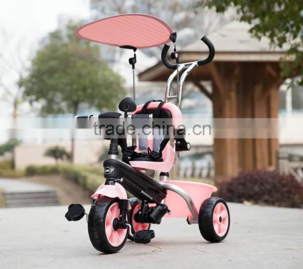 20125 Baby Tricycle CC902 With 3 Point Belt, U Shape Frame Keep Your Baby Safe and Suitbale Pass En71 photo-5