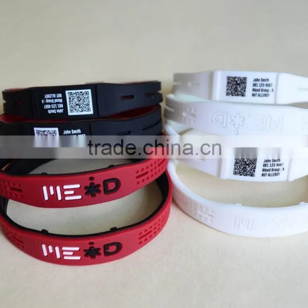 Silicone id Wristband photo-2