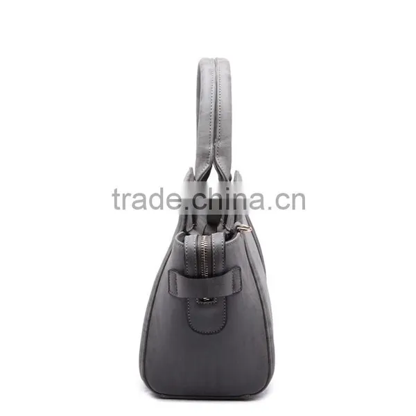 Stylish Grey Color Top Handle Fashion Women Handbag photo-3