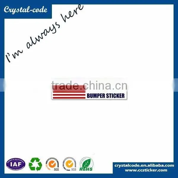 Custom Sticky Car Bumper Sticker photo-6