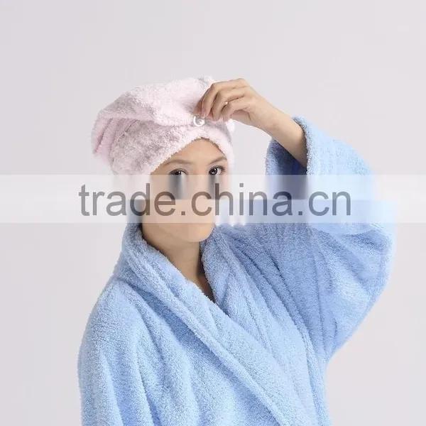Patent Design Super Absorbent Microfiber Hair Drying Towel photo-6