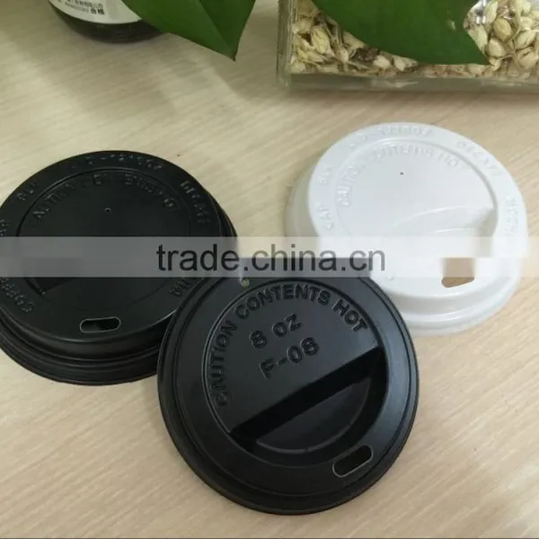 Disposable Paper Cup Lid Plastic Lid for Paper Cup/flat Lid photo-2