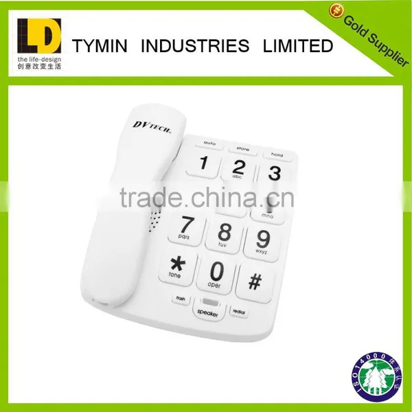 Basic telephone CHIAN SUPPLIER hotel corded big button phone