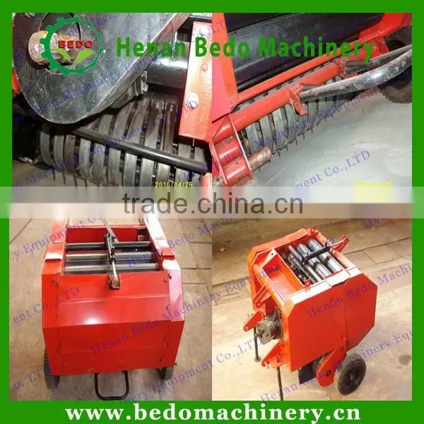 2014 the most professional round hay baler machine/corn stalk bundling machine/wheat/peanut straw baling machine 008613253417552