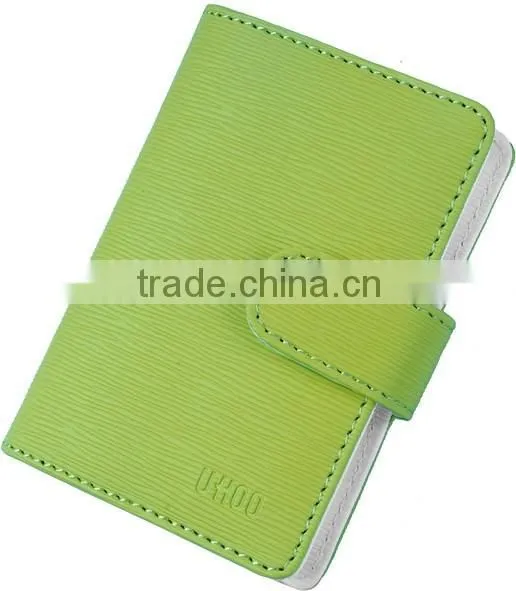 Colorful Leather Business Name Card Holder Credit Card Holder