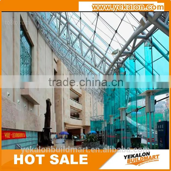 Yekalon Curtain wall system Building Materials grade aluminium profile