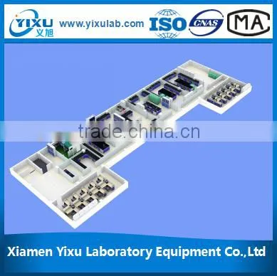 QC Laboratory Wall Bench With Reagent Shelf photo-2