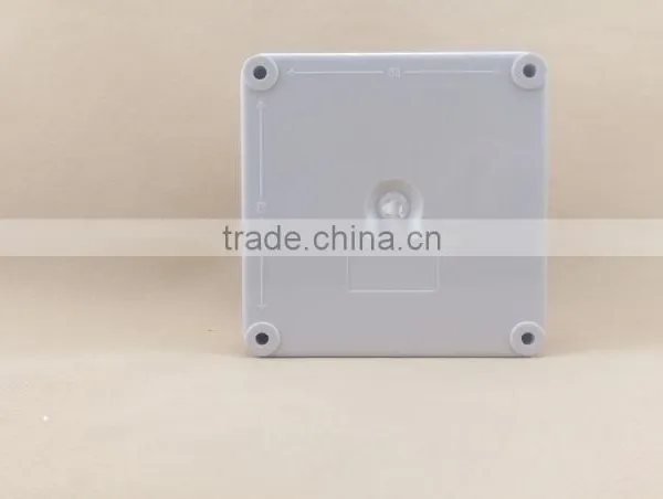 Factory Direct Sale ABS/PC Waterproof Plastic Busbar Electrical Junction Box Board 100*100*75 photo-2