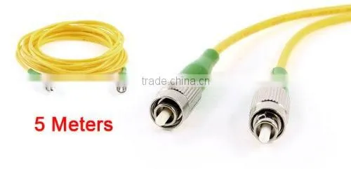 FC/APC-FC/APC Simplex Single Mode Yellow Boots Fiber Optical Patch Cord photo-5