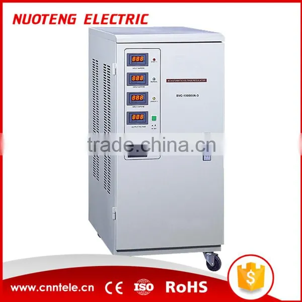 SVC LED Display 3 Phase Refrigerator Voltage Stabilizer photo-3