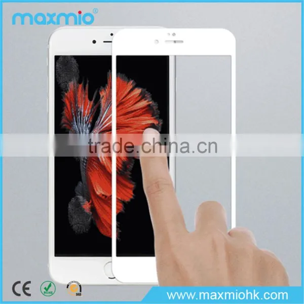 3D Full Curved Titanium Alloy Frame Tempered Glass for IPhone 6/ 6 Plus