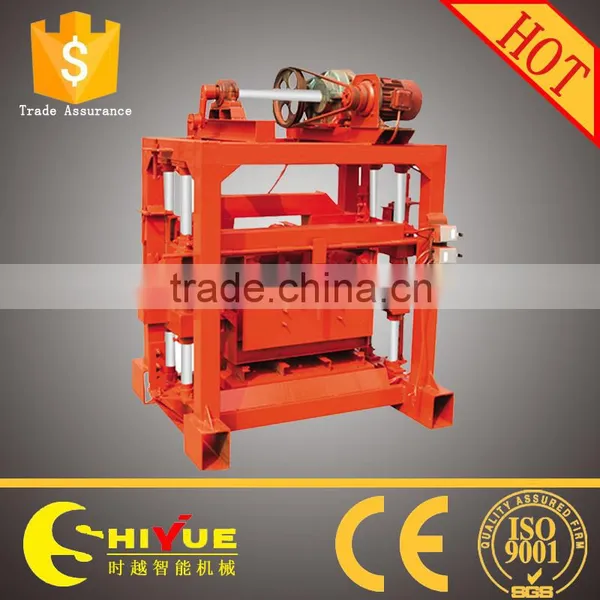 QTJ4-40 With 8% Discount Manaul Concrete Brick Making Machine in Africa