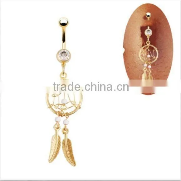 Facrory Sale 316L Surgical Steel Belly Ring Body Piercing Jewelry
