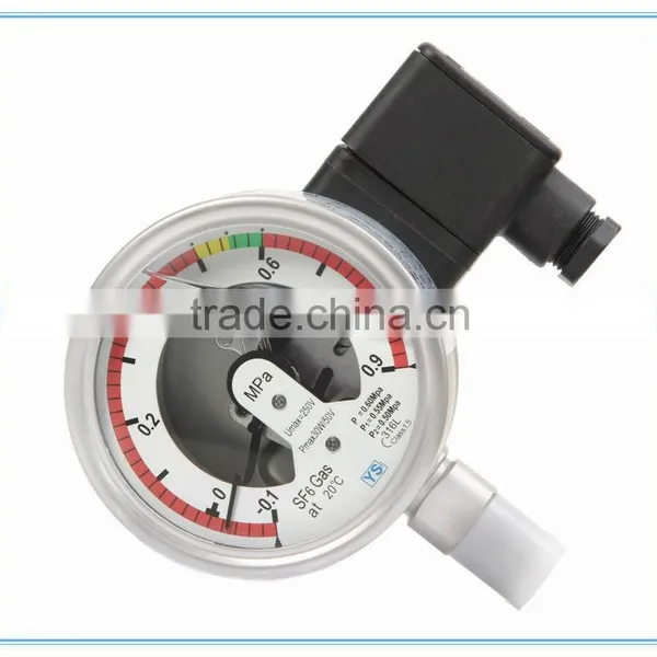 China Factory Manufacture High Voltage Transformer Dedicated Electric Contact Pressure Gauge photo-3