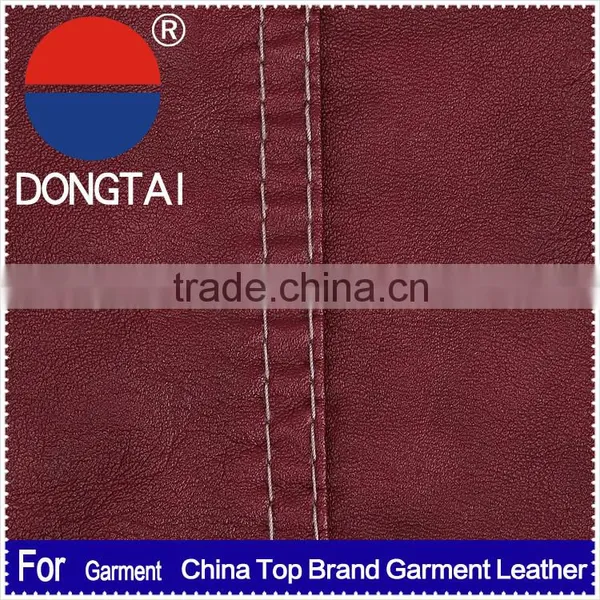 2016 Embossed Pattern New PU Synthetic Leather for Garment photo-2