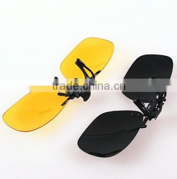 Night Vision Glasses Lenses Clip / Sunglasses Clip / UV Sunglasses photo-3