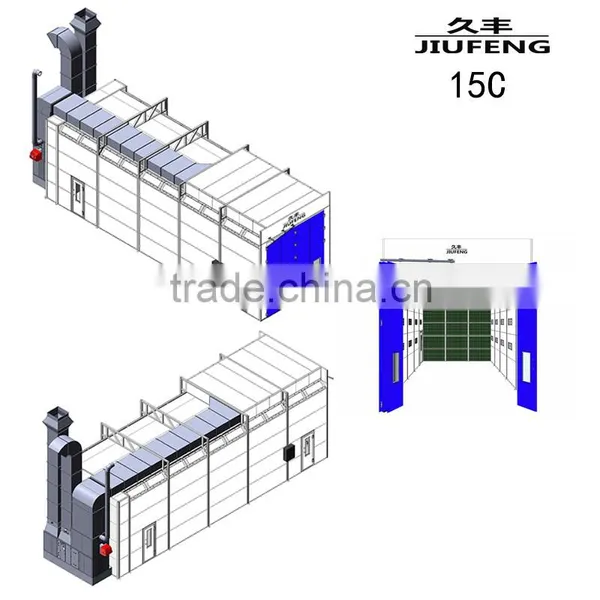 Wholesale JF Truck Paint Chamber/truck Painting Cabin/truck Paint Baking Oven photo-5
