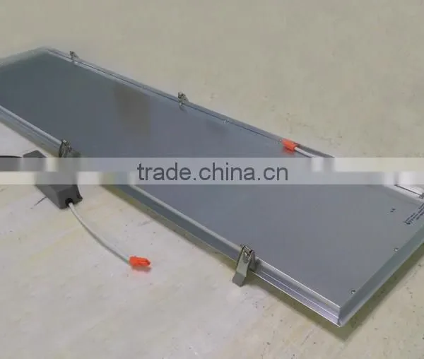 Silver AL Frame Super Energy Saving Spring Mounted 48w Led Panel 1200x30cm Ceiling Light photo-4