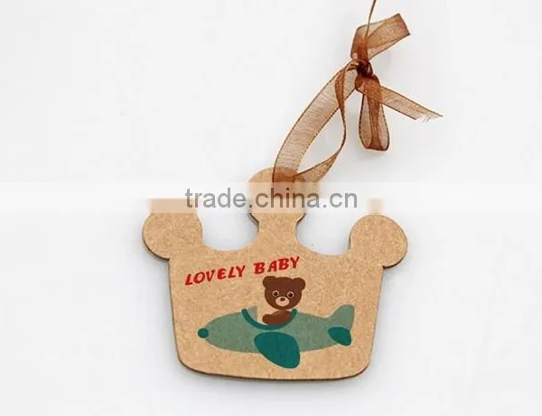 Recycled Kraft Paper Hang Tags for Lady's Clothing photo-6