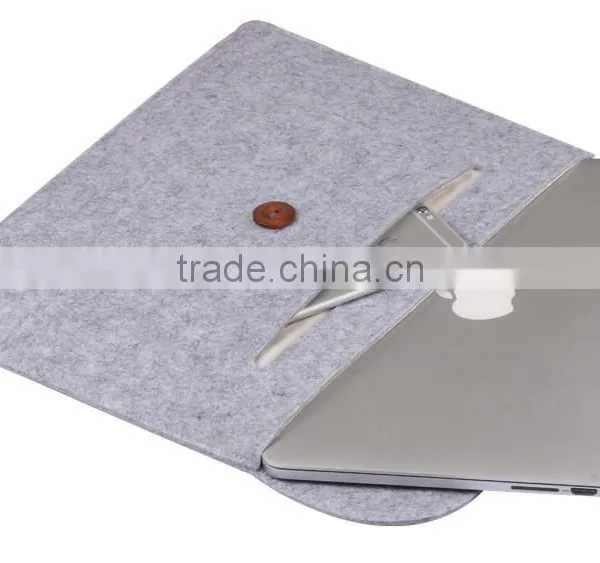 Notebook / Laptop Carrying Bag Felt Sleeve Bag for Macbook 13 Inch, China Supplier photo-2