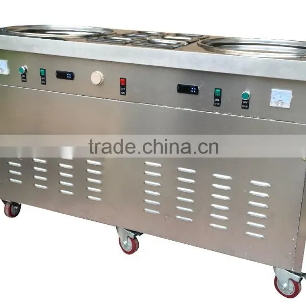 2016 HOT Sale Fried Ice Cream Machine | Thai Fry Ice Cream Roll Machine | Flat Pan Fried Ice Cream Machine