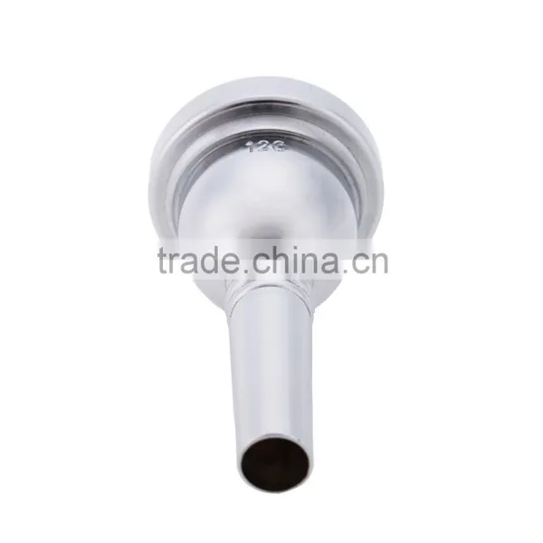 Nickel-Plated Copper Alto Trombone Mouthpiece 12C Small Shank photo-6