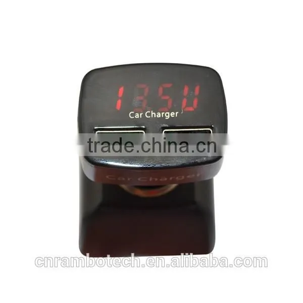 New High Quality 4-1 Function Dual Usb Car Charger With 3.1A Output photo-3