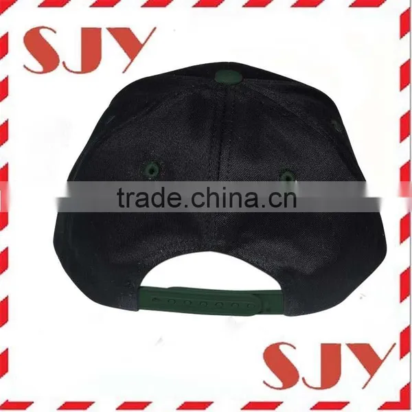 Wholesale Two Tone Solid Plain Hip Hop Snapback Hat photo-6