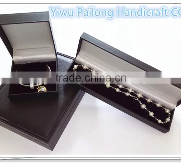 OEM&ODM Jewelry Plastic Box PU Gift Packing Box photo-5