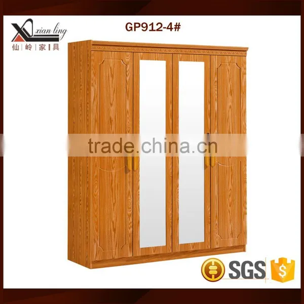 Hand Carved Wood Wardrobe Closet Cabinet With Storage photo-3