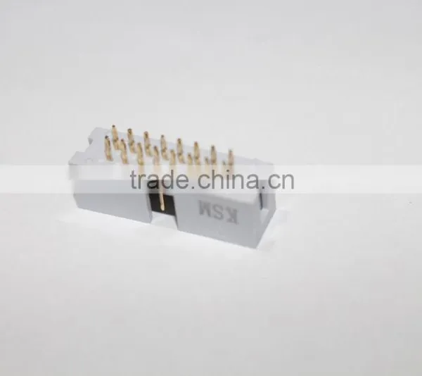2.54mm Grey V/t Box Header Connector 10~40 Pin photo-2