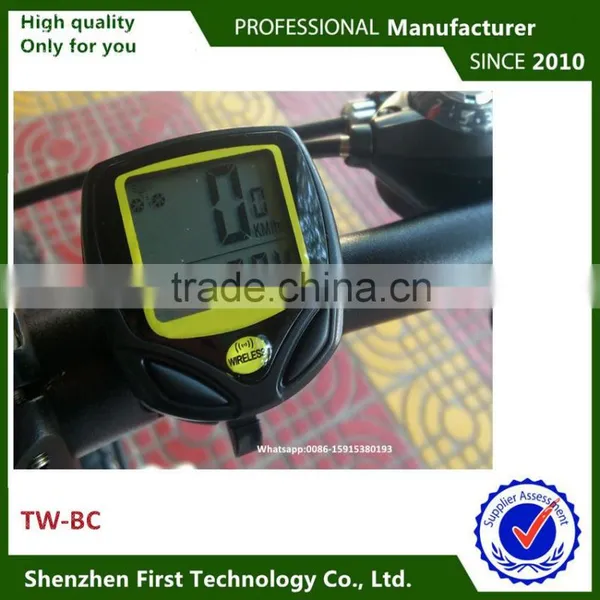 Digital LCD Blue Backlight Bicycle Speedometer Odometer Cycling Bike Computer photo-4