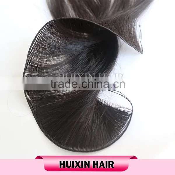 100% Mongolian Hair Human Hair Weaving, Top Quality Hand Tied Weft photo-6