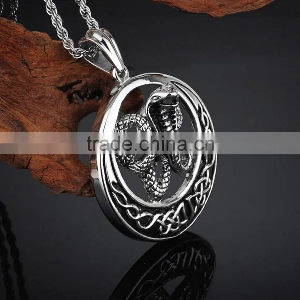 Unique Designs Fashion Snake Animal Amulet Pendant photo-2