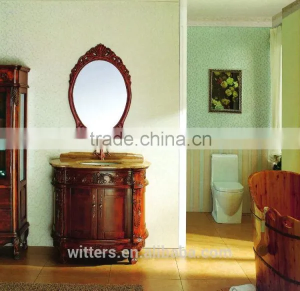 Elegant Modern Design Classic Bathroom Cabinet WTS347 photo-5