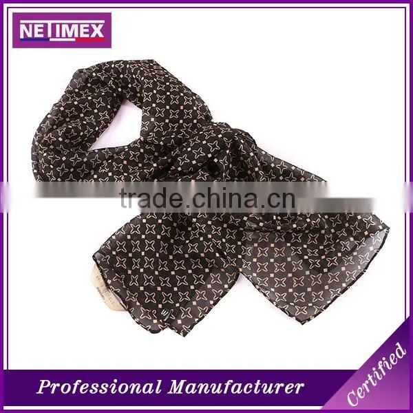 High Quality Customizable Digtial Printed Silk Scarf Fashionable