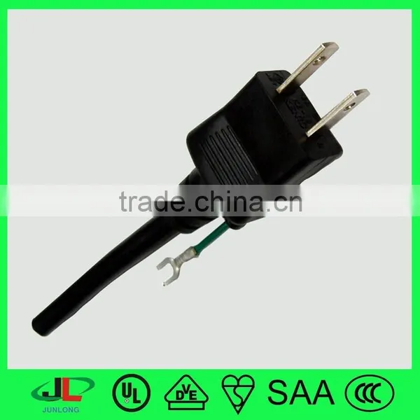 Japan Approved 125V 2 Pin Straight Eletric Plug With Copper Wire photo-2