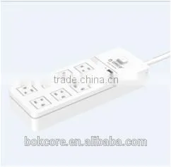 High Power Durable White USB Charging Travel Power Strip With 4 USB Sockets photo-3