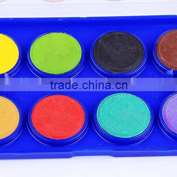 Carton 12 Pcs Watercolor Paint Box for Watercolors Cakes Painting,custom Design Gouache and Post Color Paint photo-3